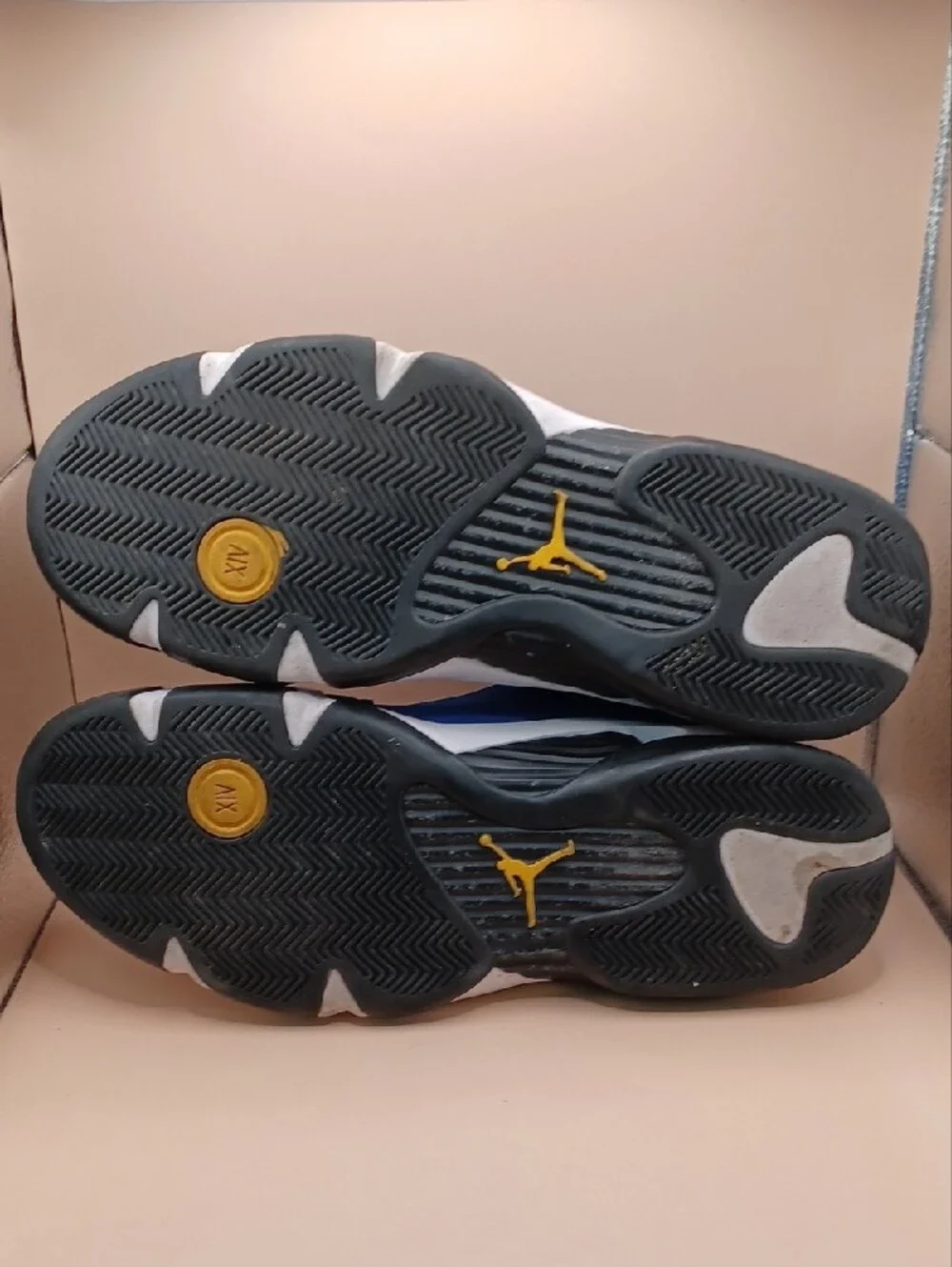 Pre-Owned Air Jordan 14 Retro Laney 2023-Royal Blue/Black/White Men Size 13 US